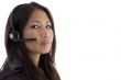 portrait of woman with headphone