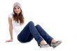 fashionable girl wearing cap