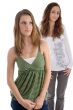 two young friends posing at camera
