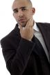 smart pose of young corporate man