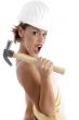 architect with hammer