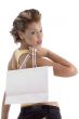 woman with shopping bag