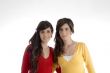 portrait of smiling sisters