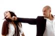 young man punching his partner