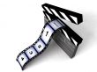 isolated three dimensional film stripes