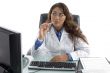 thinking young doctor