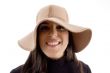 portrait of pretty woman wearing hat