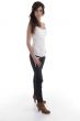 standing glamorous woman