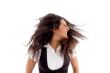 portrait of dancing woman