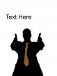 cool successful businessman posing