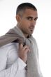 man holding sweater