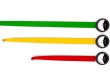 fuel meters with colorful str