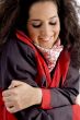 young woman wearing jacket