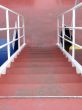 red steps going down