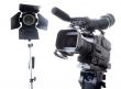 dv camcorder and light