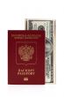 Passport of Russian Federation and US dollars