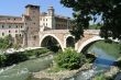 Old bridge in Rome