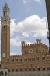 Siena - Historic buildings in Piazza del Campo
