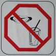 no food or drink sign