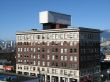 empty billboard on a building