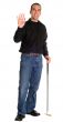 Waving Golfer