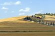 Crete senesi, characteristic landscape in Val d`Orcia