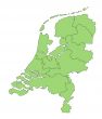 Map of the Netherlands