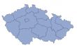 Map of Czech Republic