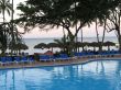 large blue water pool