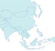 Map of Asia