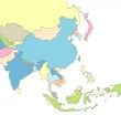 Map of Asia