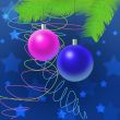 two toys, christmas decoration