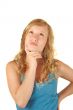 Thoughtfully person