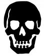 Sytlized skull