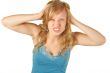 Upset young woman