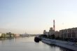 Moscow riverside from the bridge