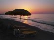 sunset on the beach