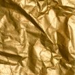 wrinkled golden paper