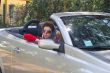 Woman in the cabriolet