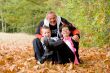 Happy family having fun