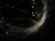 abstract star field background