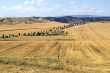 Crete senesi, characteristic landscape in Val d`Orcia