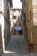 Buonconvento, alley and bicycle