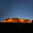 illuminated castle of Wilhelmshoehe