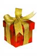 present with golden ribbon