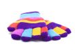 Colored glove on white