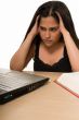 Student tired of studying