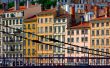 Residential buildings in Lyon, France