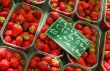 Selling strawberries