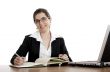 Bussiness woman working